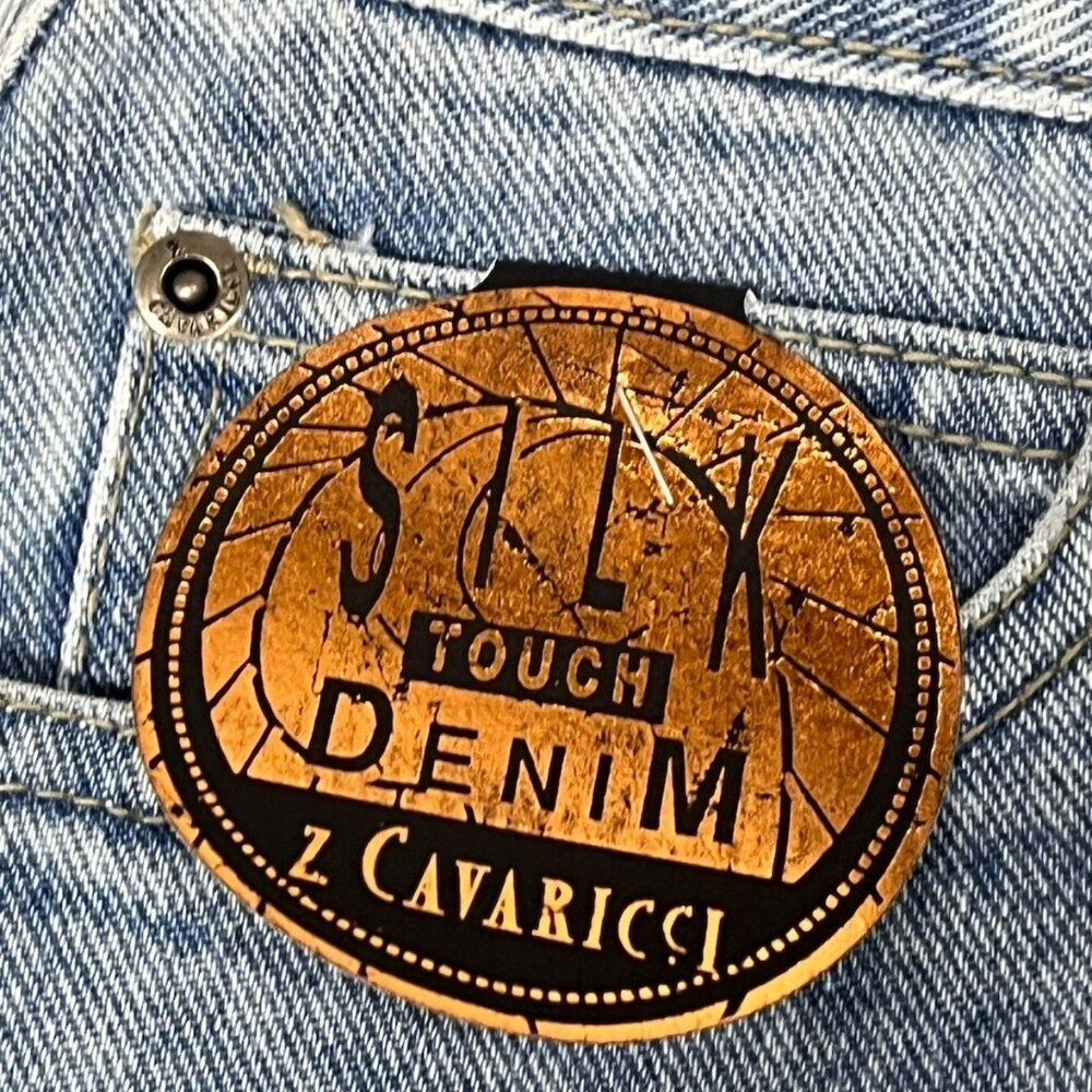 Vintage Z Cavaricci Denim Skirt NWT Womens 24 Made USA 90s Deadstock - Picture 4 of 15